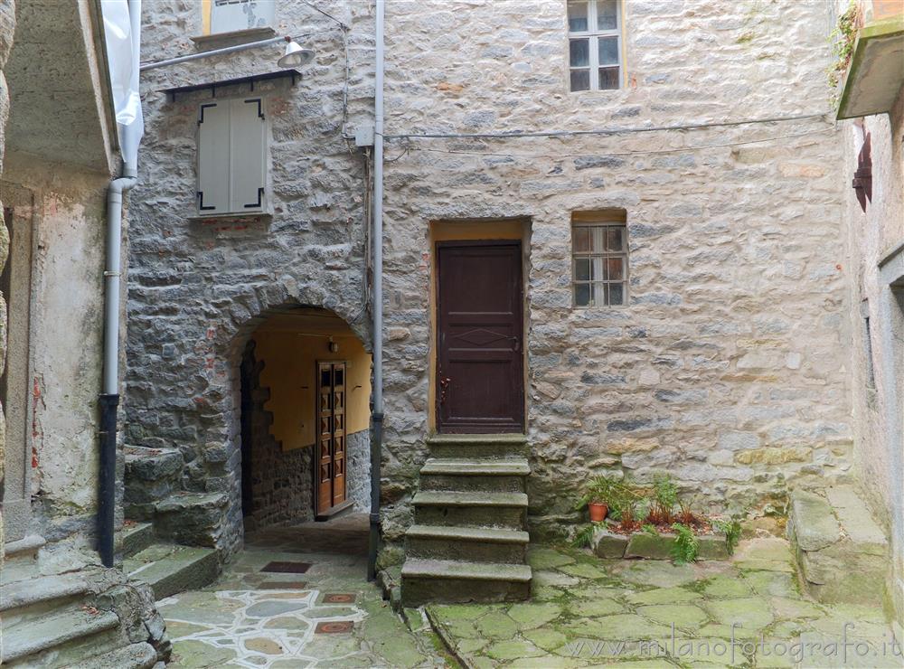 Rosazza (Biella, Italy) - Small square between the houses